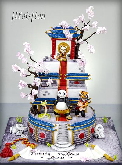 Kung Fu Panda - Cake by MLADMAN