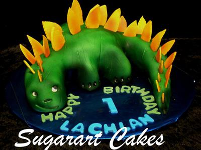 Dino  - Cake by Sugarart Cakes