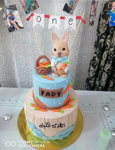 كيكة عيد ميلاد  - Cake by Alhudacake 