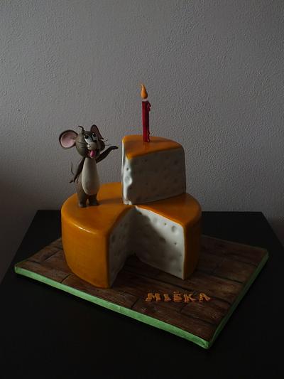 mouse Jerry - Cake by Janeta Kullová