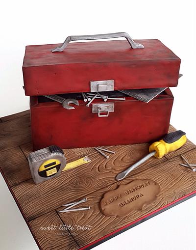 A well used toolbox - Cake by Sweet Little Treat