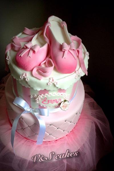For a little ballerina  - Cake by V&S cakes