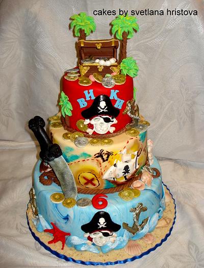 Pirate cake  - Cake by Svetlana Hristova