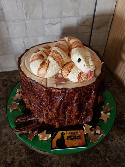 Snake cake - Cake by Bijoubakes