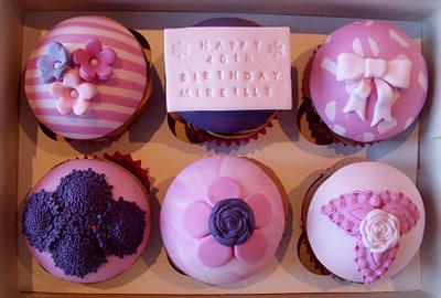 Pretty Pink Cupcakes - Cake by Beside The Seaside Cupcakes