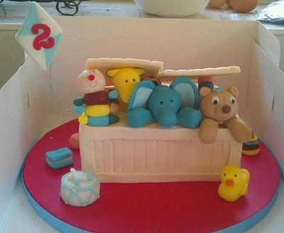 Toy Box cake  - Cake by Treat Sensation
