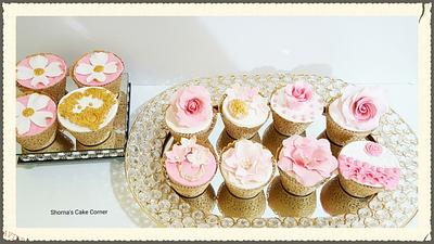 Vintage style  cupcakes  - Cake by Shorna's Cake Corner