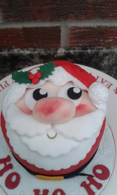 Santa Cake - Cake by Karen's Kakery