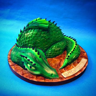 Dragon - Cake by Caron Eveleigh