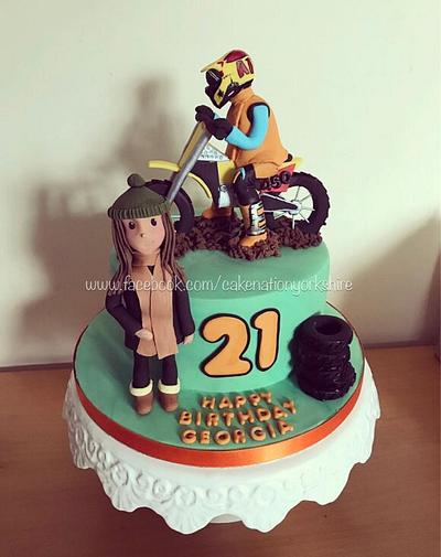 motocross cake - Cake by Cake Nation