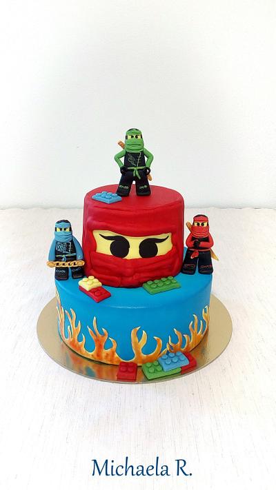 Ninjago - Cake by Mischell