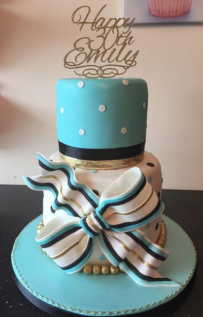 30th birthday cake - Cake by Donnajanecakes 