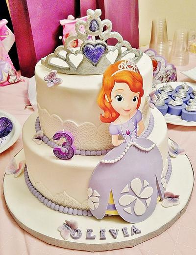 Sofia The First  - Cake by Enza - Sweet-E