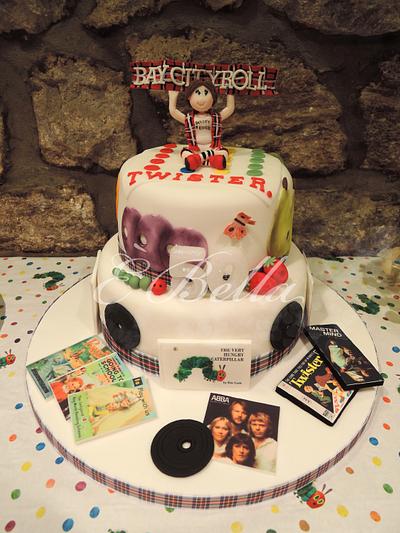 70's Themed Birthday Cake - Cake by EBella