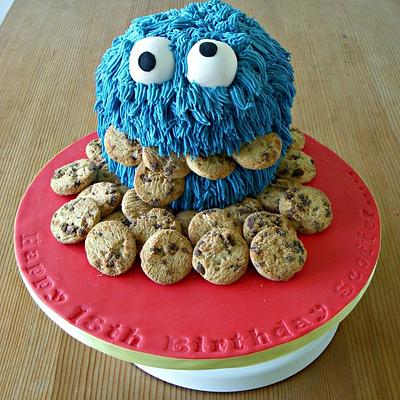 Cooooooooookie Monster! - Cake by Beside The Seaside Cupcakes