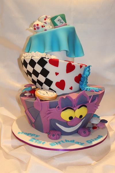 Alice in Wonderland - Cake by The Sweet Collection