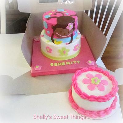 First birthday - Cake by Shelly's Sweet Things