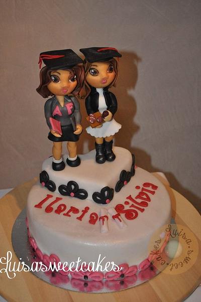 graduated girls cake  - Cake by luisasweetcakes