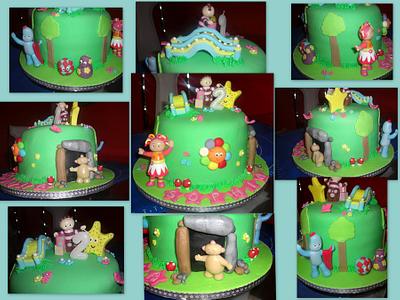 In the night garden cake - Cake by Hayley