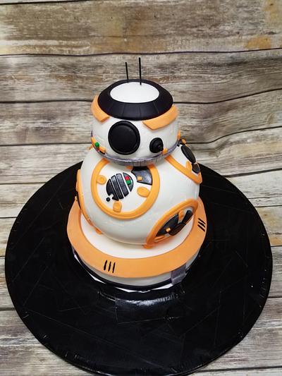 Star Wars BB8 cake - Cake by Wendy Lynne Begy