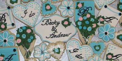 Wedding cookies - Cake by Julie Tenlen
