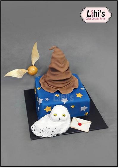 Harry Potter theme cake - Cake by Lihi Gertel