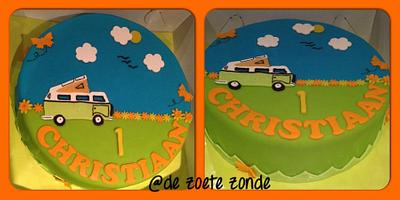 Camperfan birthday cake - Cake by marieke