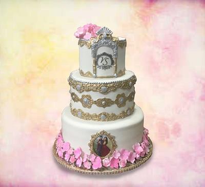 Couples Cake - Cake by MsTreatz