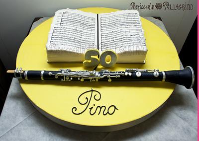 Clarinet Cake - Cake by  Viviana Pellegrino