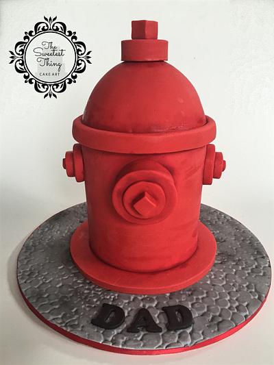 Fire Hydrant Cake - Cake by The Sweetest Thing - Cake Art