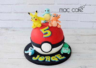 Pokemons  - Cake by Mac Cake Art