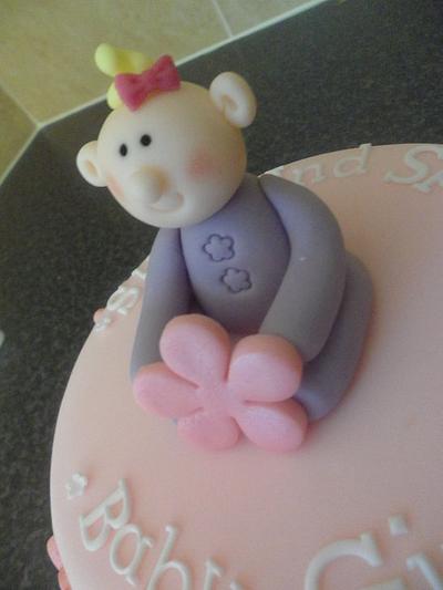 Baby girl/boy themed - Cake by Natalie Watson