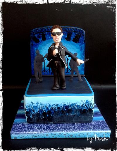Rock'n'roll stage cake - Cake by Sweet cakes by Masha