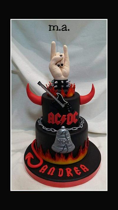 ACDC cake - Cake by Isabel