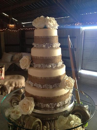 Rustic Elegance - Cake by Norma 