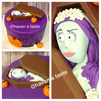 Corpse Bride - Cake by Havan a Taste