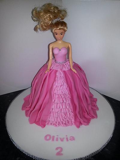 princess doll - Cake by Tracy's Treats