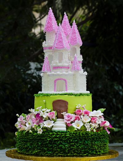 Castle cake - Cake by Prachi Dhabaldeb