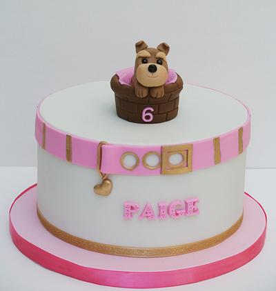 Dog Birthday Cake - Cake by eunicecakedesigns