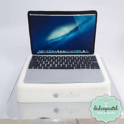 MacBook Cake - Cake by Dulcepastel.com