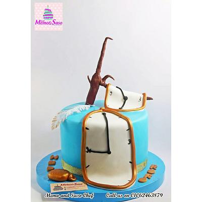Salvador Dali famous painting as a cake  - Cake by Mero Wageeh