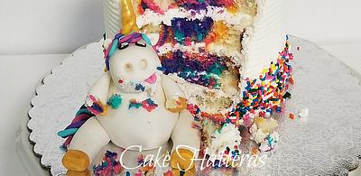 Fat Unicorn - Cake by Donna Tokazowski- Cake Hatteras, Martinsburg WV
