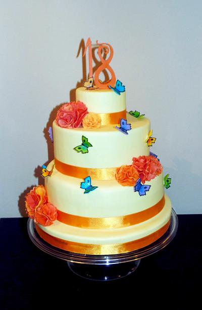 La mia torta per un diciottesimo! - Cake by Alessandra