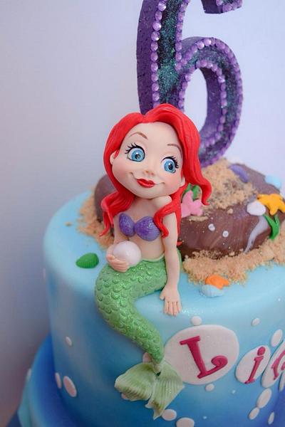 mermaid cake - Cake by Angela Cassano