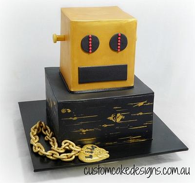 LMFAO ShuffleBot Dance Party Cake - Cake by Custom Cake Designs