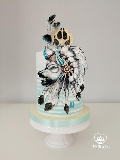 Wolf - Cake by MOLI Cakes