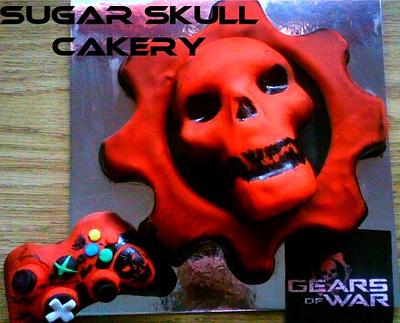 Gears of War (video game) cake - Cake by Shey Jimenez