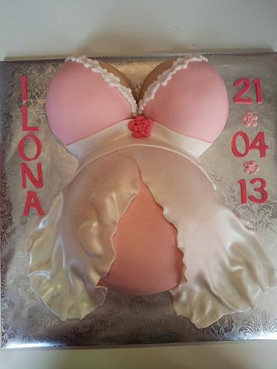 Baby shower cake - Cake by Cakes~n~Dishes