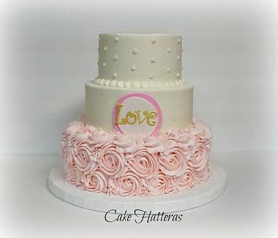 A House Built On Love - Cake by Donna Tokazowski- Cake Hatteras, Martinsburg WV