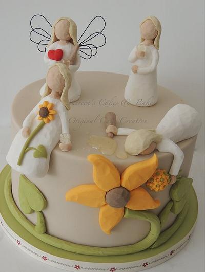 Willow Tree Figures - Cake by Shereen